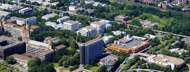 Aerial view of the North Campus